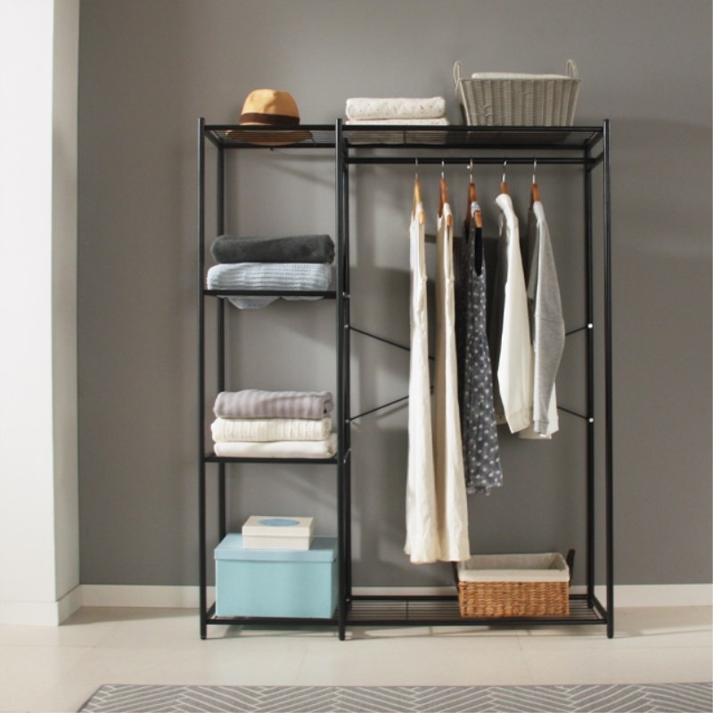 Open wardrobe to ground simple and easy Metal coat hanger bedroom Simplicity Steel frame Clothes rack Coat rack Clothes hangerin the Residential furniture , Shelf , Coat Rack category - from Buy2taobao.com to provide professional Taobao agent buy service