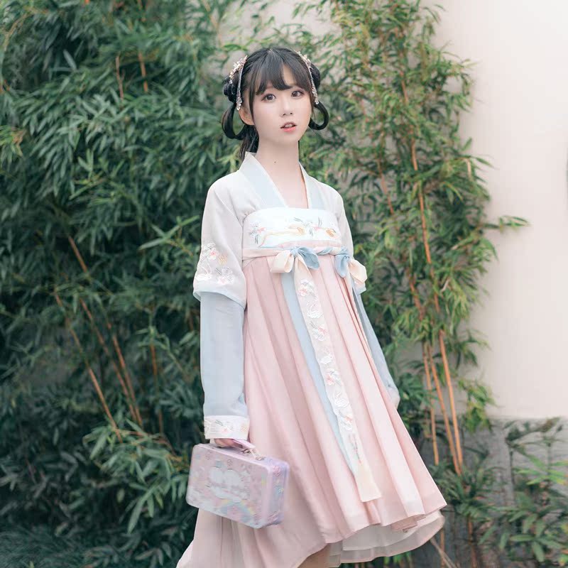 Improvement Hanfu fairy ancient costume classical Elegant fresh daily COSplay Hanfu Antiquity Double-breasted Ruskirtin the Women's clothing/Boutique , Costume/National costume/Stage costumes , National costume/Costumes category - from Buy2taobao.com to provide professional Taobao agent buy service