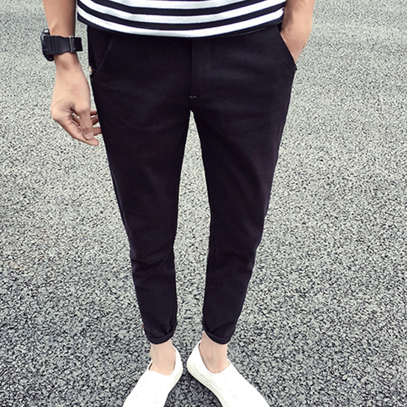 2019 new pattern summer Casual pants Self cultivation Korean Edition Trend 9 Ninth pants Versatile Thin section Pencil Pants man trousersin the Men's clothing, Casual pants category - from Buy2taobao.com to provide professional Taobao agent buy service