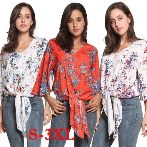 Sleeve Floral T-Shirt Ladies Summer Casual Blouse Crop Tops|ruв категории кухонные приборы, кухонные приборы оборудование, электрический чайник/Здравоохранение чайник аксессуары - от Buy2taobao.com для оказания профессиональной услуги покупки агента Taobao