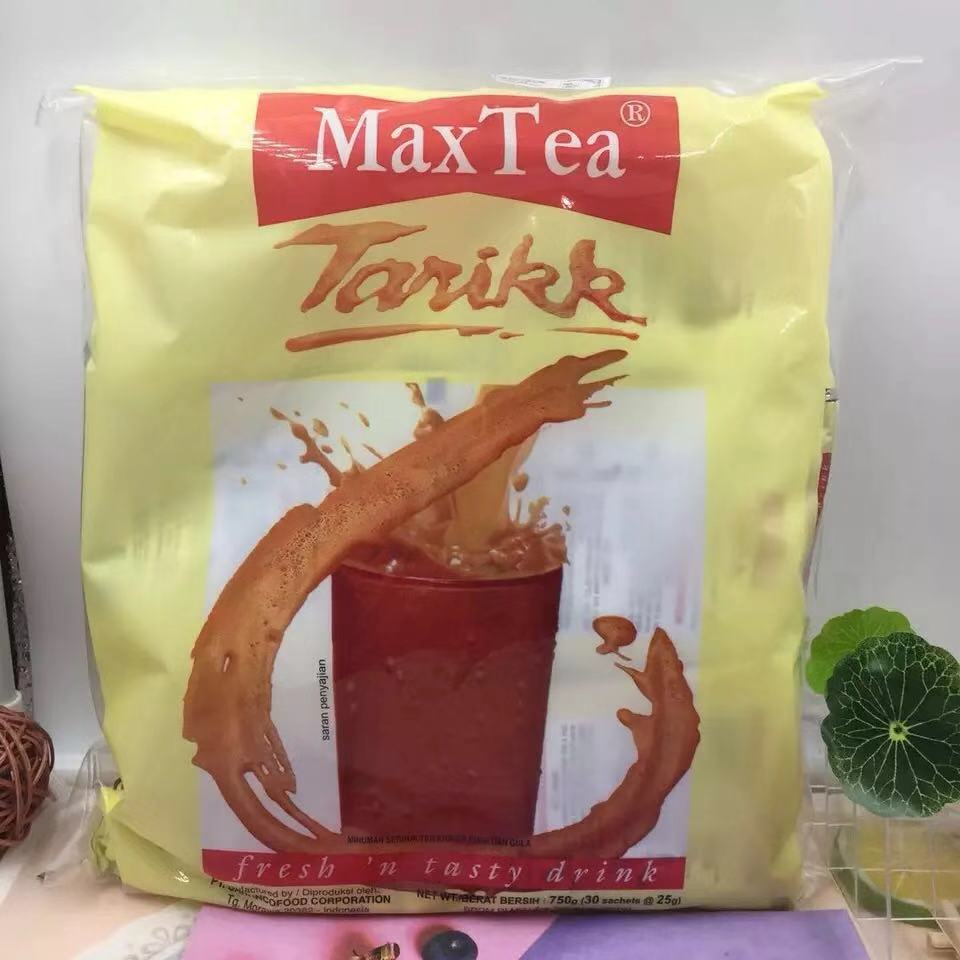 印尼进口热销饮品max tea原味拉茶750克即冲速溶奶茶风味25克30包|ruв категории кофе/хлопья/напиток, арроурут/хлопья/Чонг напитки, чай с молоком, арестовало чай с молоком - от Buy2taobao.com для оказания профессиональной услуги покупки агента Taobao