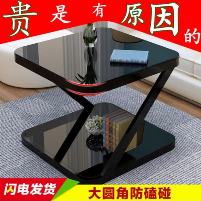 轻奢飘窗喝茶小桌子室外新中式茶几女生休闲个性日式四方双层客厅|ruв категории жилой мебели, несколько видов, чайный столик - от Buy2taobao.com для оказания профессиональной услуги покупки агента Taobao