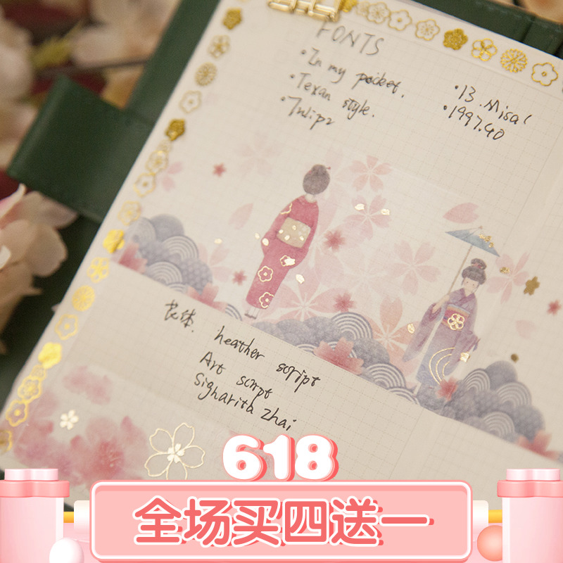 Optical pickup cherry blossoms Gilding Paper tape Net Red suit PDA source material Japan Imported Paper tape Forbidden City Retro Clearance Volume 5 Basic modelsin the Electronic Dictionary/Electronic paper book/Stationery , Adhesive Supplies , Tape/Tape/Strips category - from Buy2taobao.com to provide professional Taobao agent buy service