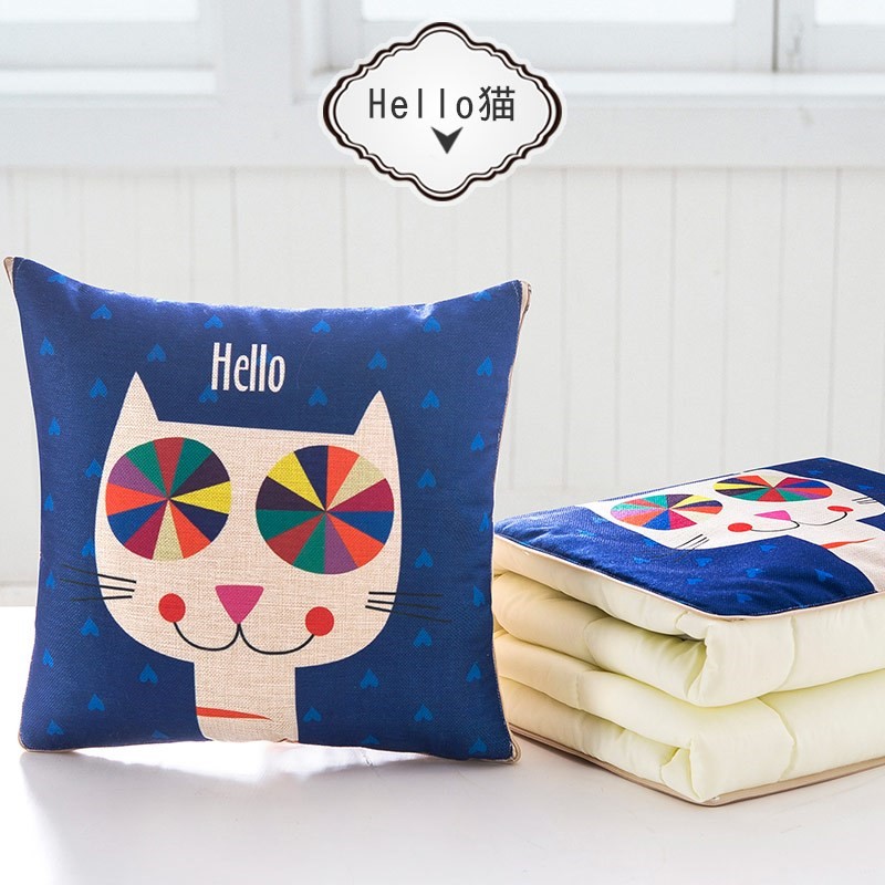 Room Cushions are Pillows quilt Sure to work in an office Dual-use fold automobile Pillows quilt Dual use Openin the Home Fabric , Pillow/Pillow category - from Buy2taobao.com to provide professional Taobao agent buy service