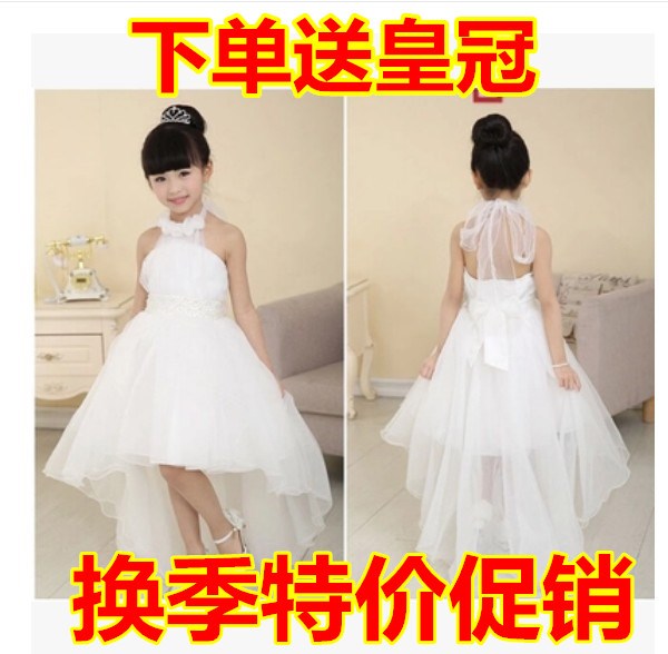 新款童装女童公主裙走秀晚礼服钢琴表演拖尾白色婚纱裙大童长裙|ruв категории Женская одежда, Cвадебные платья, платье/вечернее платье - от Buy2taobao.com для оказания профессиональной услуги покупки агента Taobao