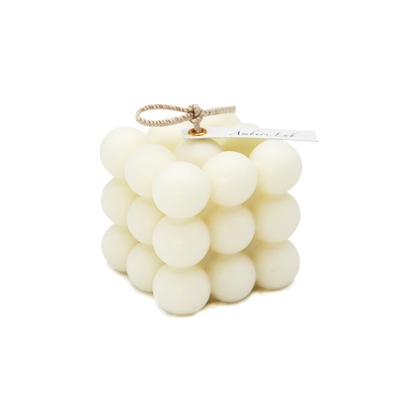 Japan Rubik's Cube Geometry modelling Soy wax Aromatherapy candle Litchi Dessert ins gift Home Furnishingin the Home accessories , Candle/Candlestick , Aromatherapy candles category - from Buy2taobao.com to provide professional Taobao agent buy service