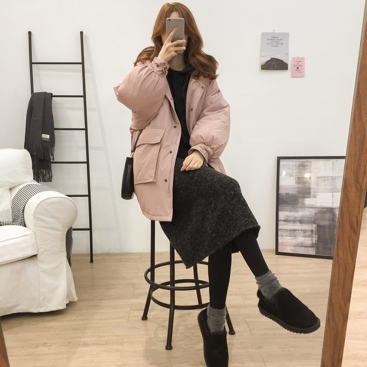 版厚实羊驼毛慵懒过膝连帽毛衣裙女秋冬宽松中长款打底连衣裙子|msdalam kategori Butik wanita / wanita, sweater - dari Buy2taobao.com untuk memberikan perkhidmatan ejen Taobao profesional membeli