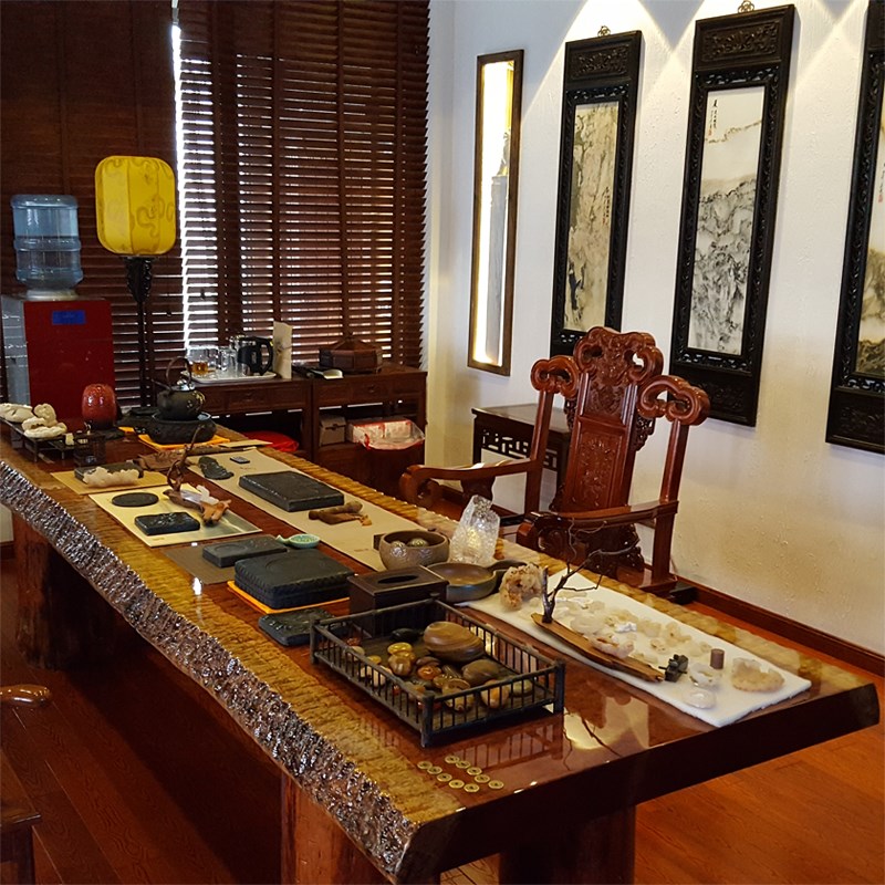 北欧巴花大板实木原木奥坎餐桌胡桃木办公桌花梨木茶桌鸡翅木ins|msdalam kategori Perniagaan/perabot pejabat, perabot pejabat, meja, Eksekutif Meja/Rajah kepala - dari Buy2taobao.com untuk memberikan perkhidmatan ejen Taobao profesional membeli