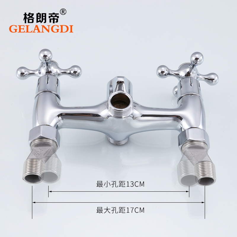 双把双控浴缸龙头下出水冷热水混水阀浴室淋浴花洒三联水龙头|ruв категории награду материалов, туалетные принадлежности, кран в ванной, ванна, душ, кран - от Buy2taobao.com для оказания профессиональной услуги покупки агента Taobao