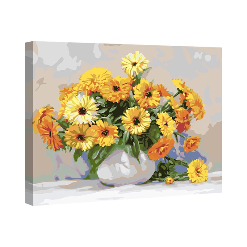 YiZhuo diy Digital painting Scenery flowers and plants a living room Restaurant student Significant Hand drawn Decorative painting New productsin the Home accessories , Decorative painting , DIY/Digital painting category - from Buy2taobao.com to provide professional Taobao agent buy service