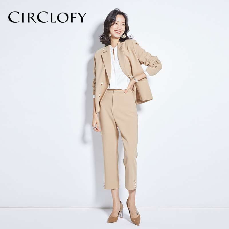 阿cir西装套装女2019新款工作服时尚休闲西服两件套面试职业正装|ruв категории Женская одежда, костюм/студенты школьную форму/обмундирования, профессионального женский брючный костюм - от Buy2taobao.com для оказания профессиональной услуги покупки агента Taobao