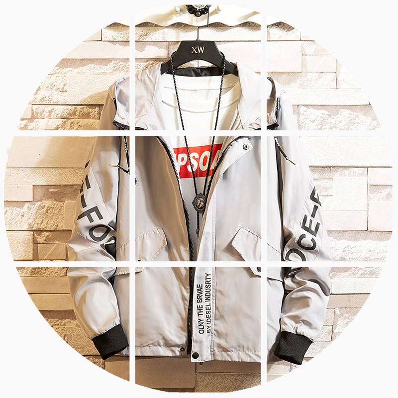 2019 Spring and autumn season men's wear Teenagers coat The fat Add fertilizer Large Easy fat people clothes Fat Jacketin the Men's clothing, Jacket category - from Buy2taobao.com to provide professional Taobao agent buy service
