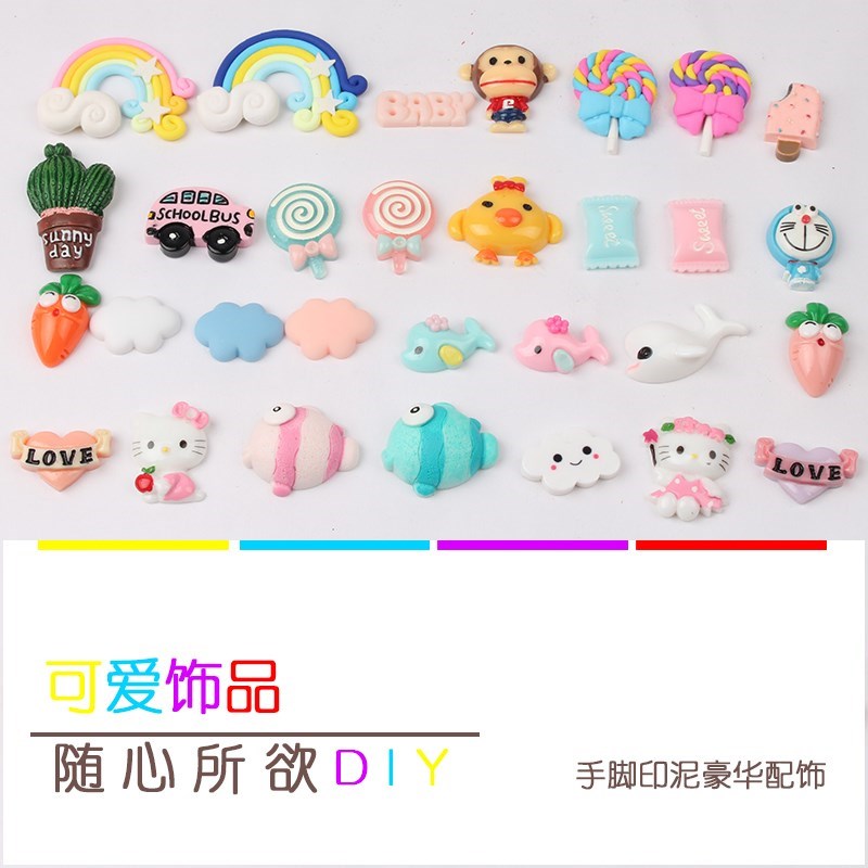 满月胎毛宝宝手脚印泥婴儿礼品纪念册新款百天手膜配饰手足印彩色在类目 玩具/童车/益智/积木/模型, 宝宝纪念品/个性产品, 手脚印中 - 来自Buy2taobao.com提供专业的淘宝代购服务