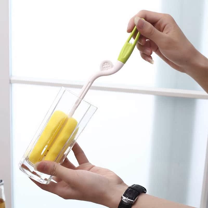 Small-caliber simple and easy Sponge Rotary vase combination Feeding bottle Cups brush multi-function clean lengthen Washin the Family/Personal Cleaning Tools , Housework/Floor cleaning equipment , Brush , Kitchen Brush category - from Buy2taobao.com to provide professional Taobao agent buy service