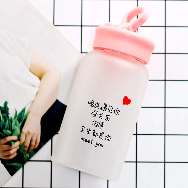 水杯女学生韩版清新创意网红杯子可爱少女心喝水杯男茶杯玻璃水杯在类目 餐饮具, 杯子/水杯/水壶, 保温杯中 - 来自Buy2taobao.com提供专业的淘宝代购服务