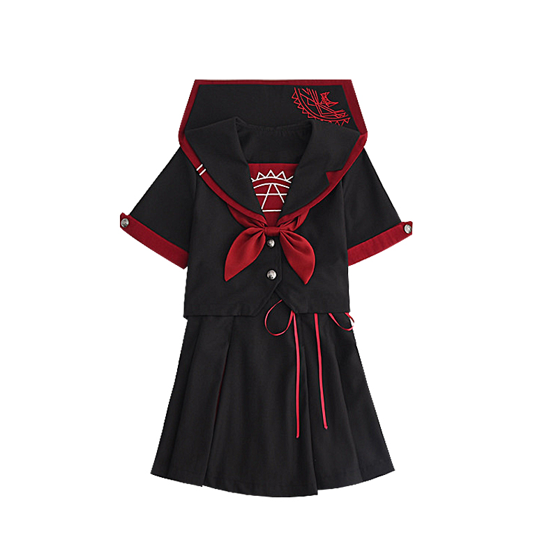 韓國衫水手服套裝百褶裙 系正統jk制服裙短袖襯六芒星魔法陣jk裙在類目 女裝/女士精品, 套裝/學生校服/工作制服, 其它套裝中 - 來自Buy2taobao.com提供專業的淘寶代購服務