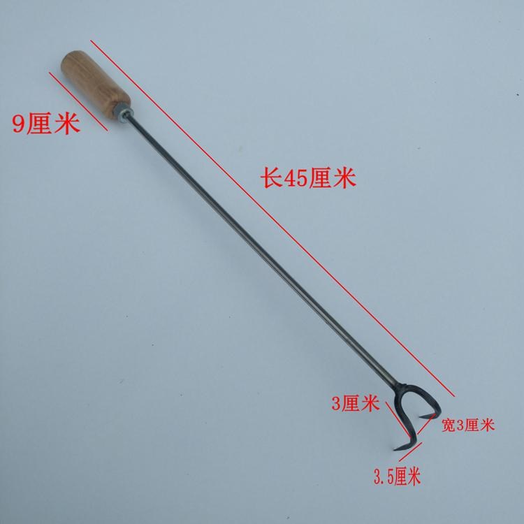 Pork hook Roasted Duck Stainless steel Pork mutton Hooks Braised flavor Wooden handle Gogoin the Kitchen/Cooking utensils , Barbecue/Bakeware , BBQ oven/Barbecue DIY Appliance , Other barbecue supplies category - from Buy2taobao.com to provide professional Taobao agent buy service