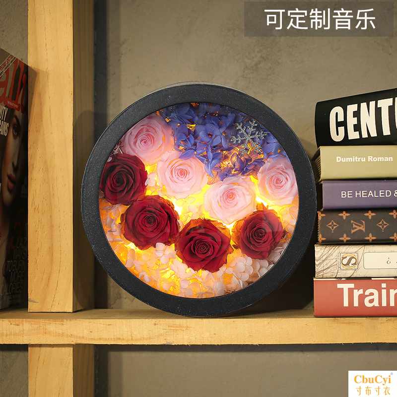 永生花礼盒音乐盒玻璃罩玫瑰花七夕情人节母亲节生日告白求婚礼物在类目 鲜花速递/花卉仿真/绿植园艺, 永生花/干花, 永生花中 - 来自Buy2taobao.com提供专业的淘宝代购服务