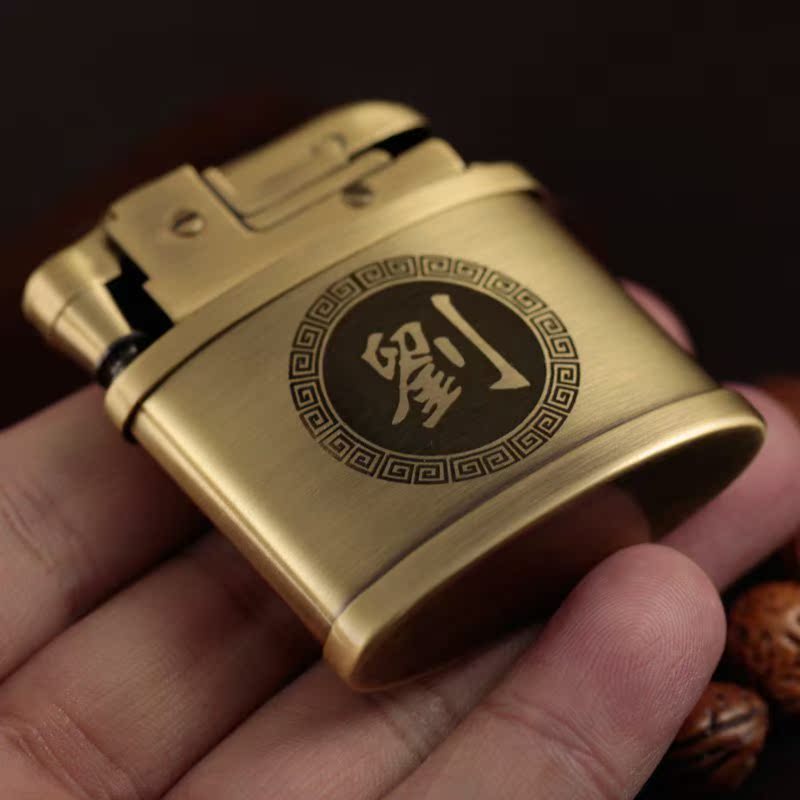 classic Retro Kerosene lighter 60 70 80 Decade old-fashioned brass Cotton press customized Letteringin the ZIPPO/Swiss Army Knife/Glasses , Brand lighters and accessories , Other , Kerosene lighter category - from Buy2taobao.com to provide professional Taobao agent buy service