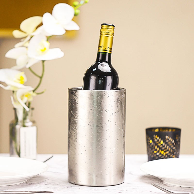thickening double-deck Stainless steel Ice Bucket Champagne bucket Ice bucket red wine Beer Freeze bar hotel KTV Thermal insulation icein the Tableware , Flagon/Wineglass/Wine , Ice Bucket category - from Buy2taobao.com to provide professional Taobao agent buy service