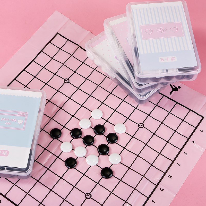 五子棋包邮儿童学生入门围棋黑白初学者卡通可爱盒装智力便携|ruв категории плесень играть/Аниме/вокруг/cos/настольные игры, шахматы/настольные игры, четыре в шахматы/рэндзю - от Buy2taobao.com для оказания профессиональной услуги покупки агента Taobao