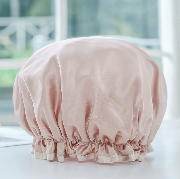 Shower cap waterproof adult Female models shower take a shower Bathing cap double-deck Take hold leisure time suit Women's wearin the Family/Personal Cleaning Tools , Personal care cleaning appliances , Shower cap category - from Buy2taobao.com to provide professional Taobao agent buy service