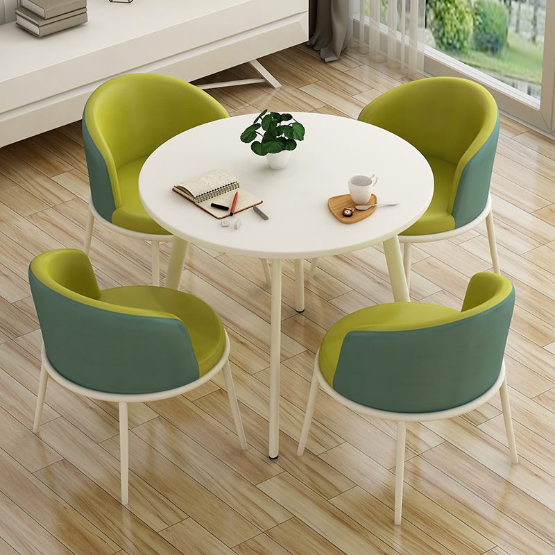 Northern Europe Simplicity Office Sales department Negotiate Tables and chairs combination 4S Tea shop Café Tables and chairs Front Small round tablein the Residential furniture , Tables , Dining table category - from Buy2taobao.com to provide professional Taobao agent buy service