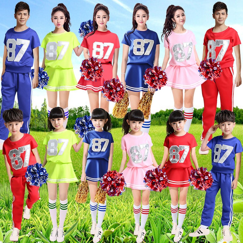 六一儿童节拉拉队演出服啦啦队服装女学生啦啦操运动会开幕式服装在类目 女装/女士精品, 唐装/民族服装/舞台服装, 民族服装/舞台装中 - 来自Buy2taobao.com提供专业的淘宝代购服务