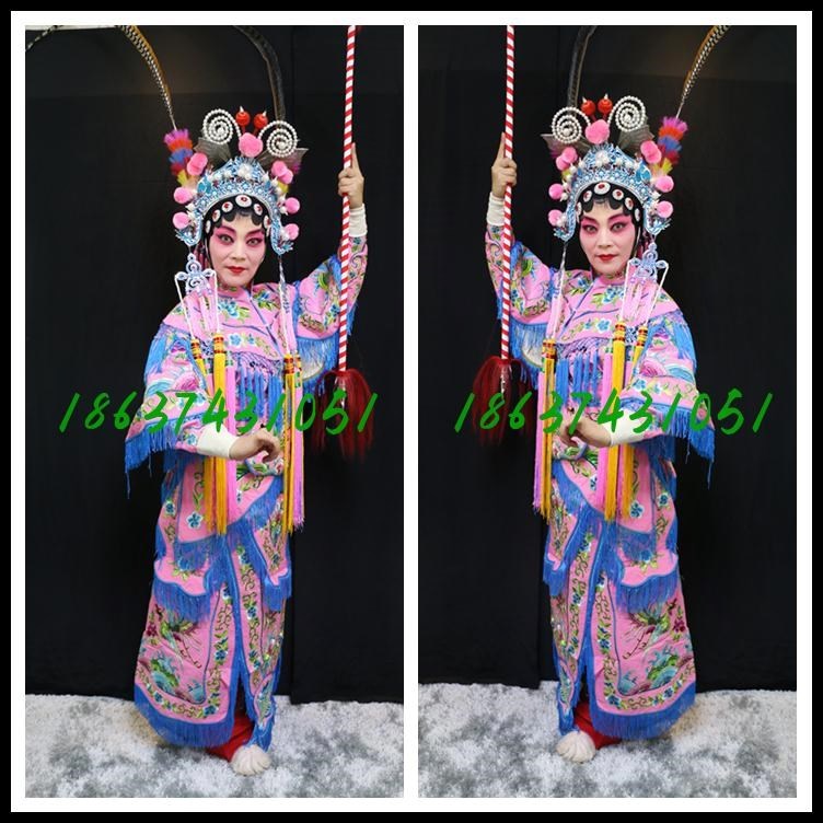 新款京剧戏曲戏剧服装蝴蝶盔帽子武旦刀马旦女将改良靠女文明大靠在类目 女装/女士精品, 唐装/民族服装/舞台服装, 民族服装/舞台装中 - 来自Buy2taobao.com提供专业的淘宝代购服务