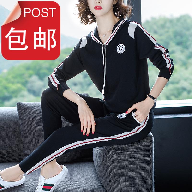 休闲女套装201D9套装女洋气休闲运动2019新款女两件套休闲裤子针在类目 女装/女士精品, 套装/学生校服/工作制服, 休闲运动套装中 - 来自Buy2taobao.com提供专业的淘宝代购服务