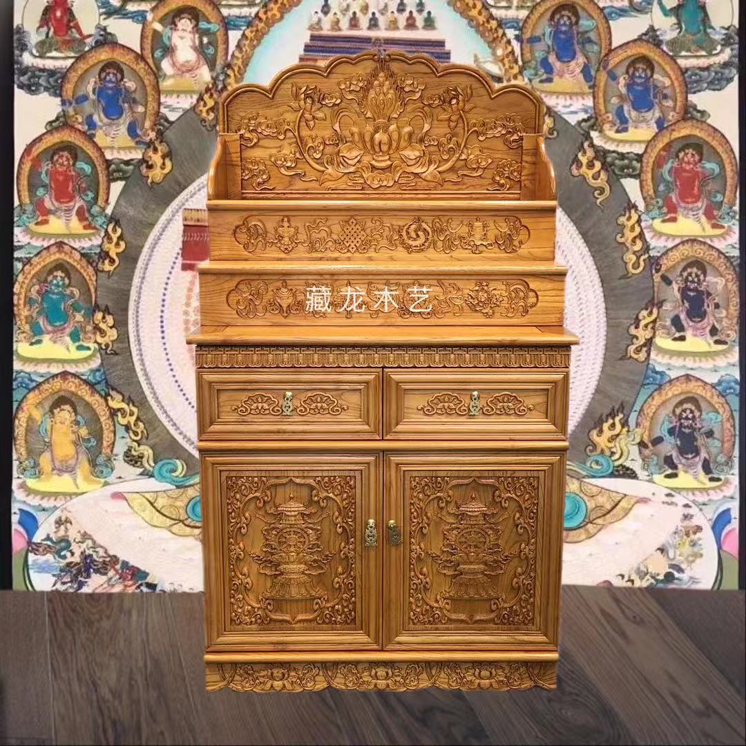 工厂热销佛龛供桌神台立柜菩萨实木中式带门三层佛台家用西藏家具在类目 尿片/洗护/喂哺/推车床, 儿童房/桌椅/家具, 成套桌椅中 - 来自Buy2taobao.com提供专业的淘宝代购服务