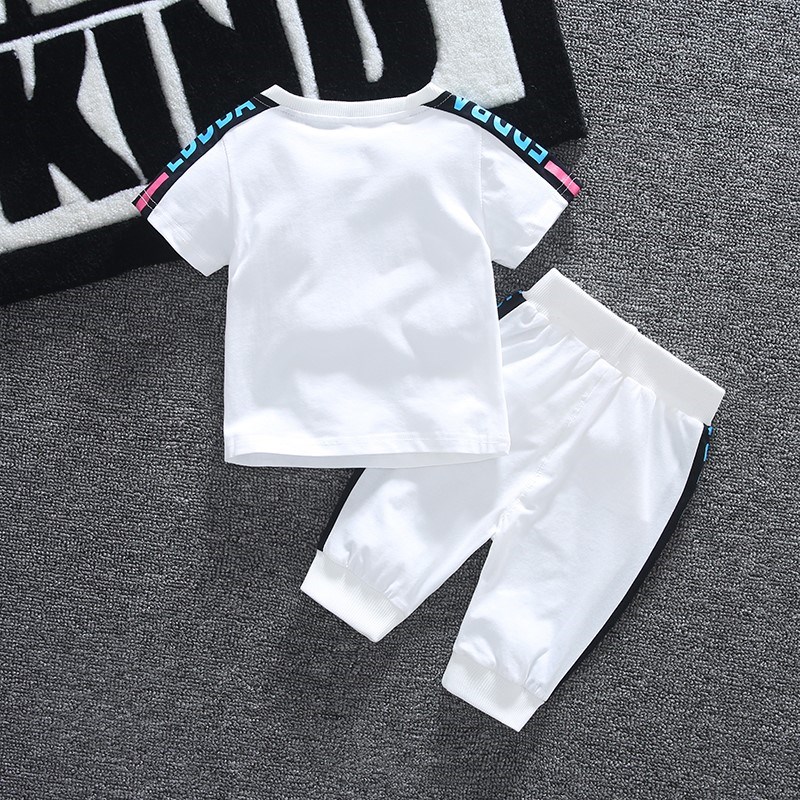new pattern Boys' suits Summer wear 2019 summer baby Western style children motion suit baby Twoin the Home Fabric , Dust protection cover , Washing machine cover category - from Buy2taobao.com to provide professional Taobao agent buy service