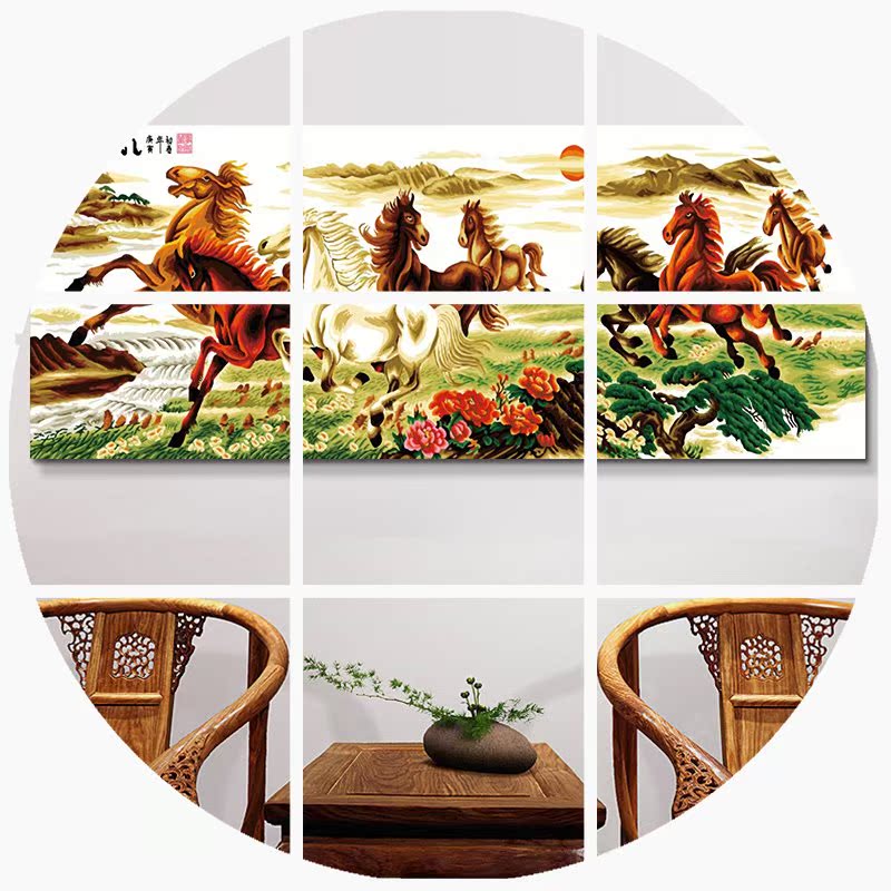 diy Digital painting Hand drawn Oil painting a living room Scenery Significant Decorative painting Peony Blossoming Springin the Home accessories , Decorative painting , DIY/Digital painting category - from Buy2taobao.com to provide professional Taobao agent buy service