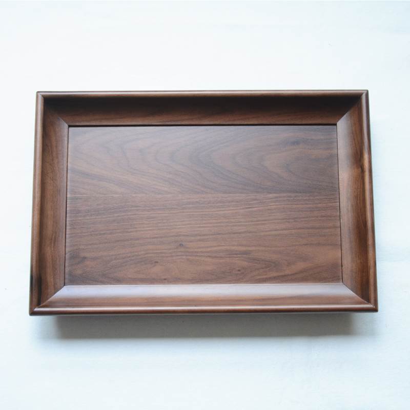 Black walnut rectangle Japanese solid wood Tea Tray solid wood tea tray solid wood Fruit plate Fruit plate Cakes and Pastries Storage Trayin the Tableware , Tea set , Tea tray category - from Buy2taobao.com to provide professional Taobao agent buy service