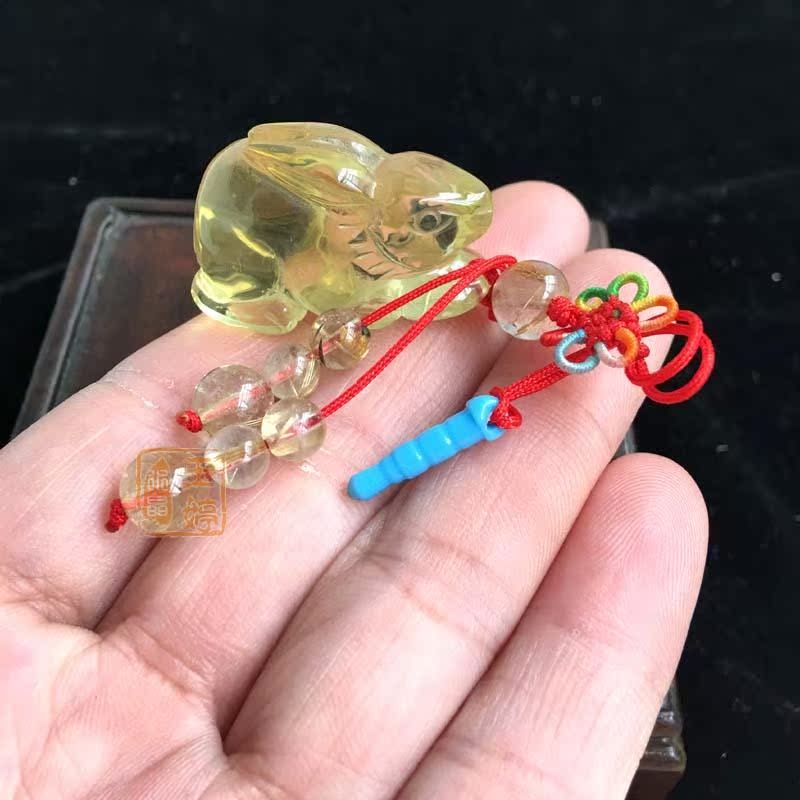 开光天然水晶黄水晶兔挂件吊坠 招财聚财 辟邪转运生肖兔手机|ruв категории Цифровые аксессуары, аксессуары для мобильных телефонов, аксессуары для мобильных телефонов, мобильный телефон/телефон цепь - от Buy2taobao.com для оказания профессиональной услуги покупки агента Taobao