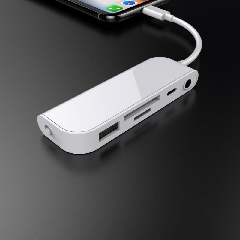 direct deal apply Apple card reader Camera Adapter Double card double reading 3.55mm USB Interfacein the 3C Digital Accessories, Digital peripheral , Reader category - from Buy2taobao.com to provide professional Taobao agent buy service