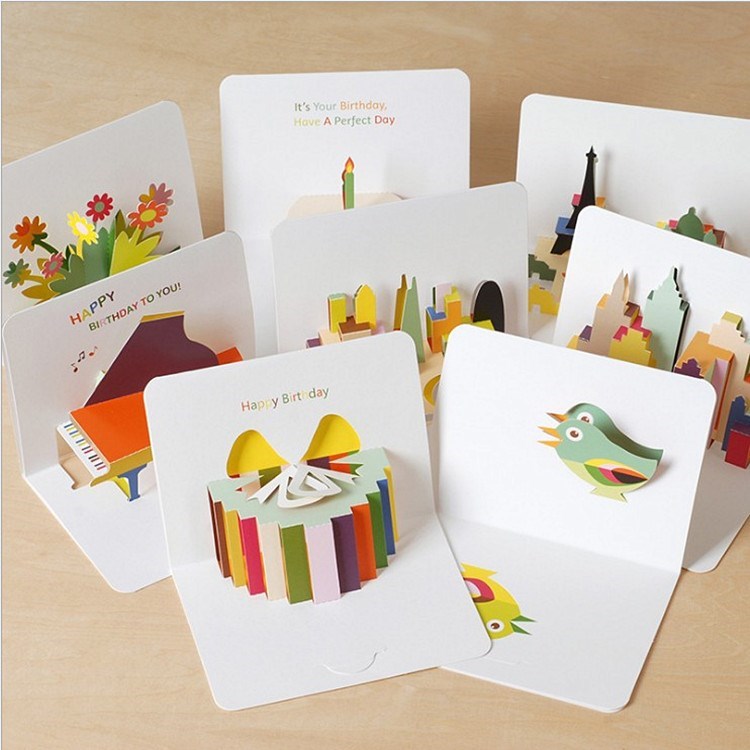 children birthday invitation 3d three-dimensional animal Greeting cards the republic of korea Cartoon lovely originality festival Leave a message Cardstockin the Festive supplies/Gift , Greeting Cards/Card category - from Buy2taobao.com to provide professional Taobao agent buy service