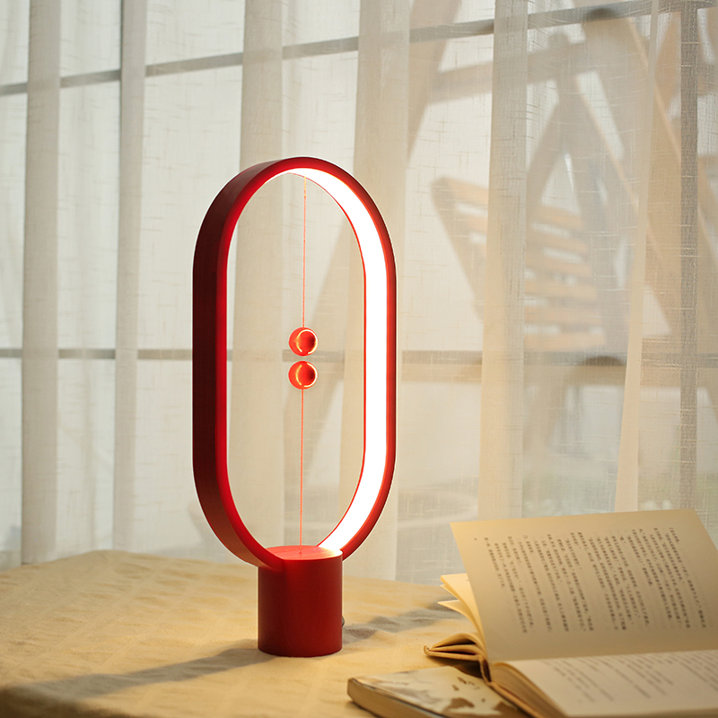 led Magnetic Balance Lamp usb intelligence Trill Red lamp white Log Nightlight New full 10 Minus 1in the 3C Digital Accessories, USB Computer Peripherals , USB Light category - from Buy2taobao.com to provide professional Taobao agent buy service