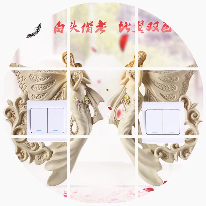 歐式開關貼牆貼插座貼裝飾保護套客廳韓國現代家用臥室燈簡約電制在類目 家居飾品, 貼飾, 開關貼中 - 來自Buy2taobao.com提供專業的淘寶代購服務