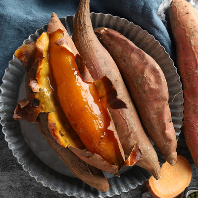 红薯新鲜农家番薯地瓜吃货爱心沙地烟薯25糖心助农蜜薯净重5斤