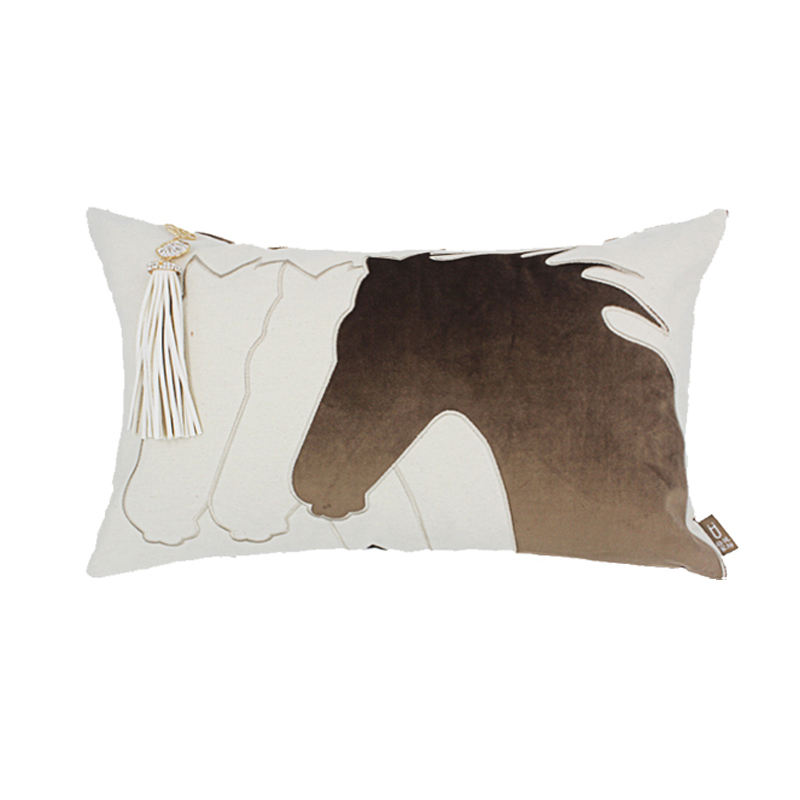decorate Embroidery Open Houses Lumbar pillow Pillows sofa Cushion cover fashion coffee Green Orange blue Horsehead Unworthy Pendantsin the Home Fabric , Pillow/Pillow category - from Buy2taobao.com to provide professional Taobao agent buy service