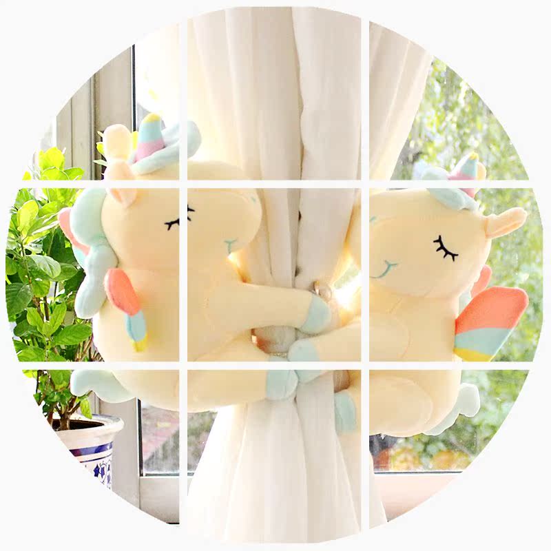 Cartoon originality unicorn Cartoon Curtain buckle lovely the republic of korea Curtain tie Children's Room decoratein the Home Fabric , Curtains and curtain accessories , Accessories accessories , Curtain buckle category - from Buy2taobao.com to provide professional Taobao agent buy service