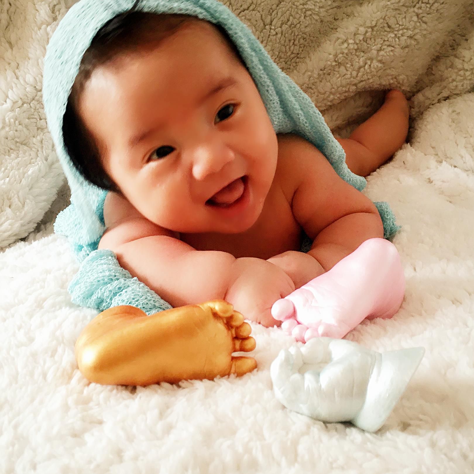 2019新.寶寶永久手足印泥新生嬰兒手膜克隆粉模型粉手腳印手模胎在類目 玩具/童車/益智/積木/模型, 寶寶紀念品/個性產品, 手腳印中 - 來自Buy2taobao.com提供專業的淘寶代購服務