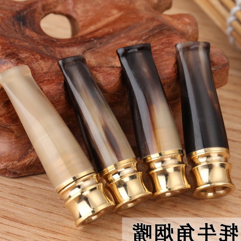 煙嘴過濾器天然牦牛角迷妳短煙嘴雙重過濾循環型可清洗拉杆式男士在類目 ZIPPO/瑞士軍刀/眼鏡, 煙具, 菸嘴中 - 來自Buy2taobao.com提供專業的淘寶代購服務
