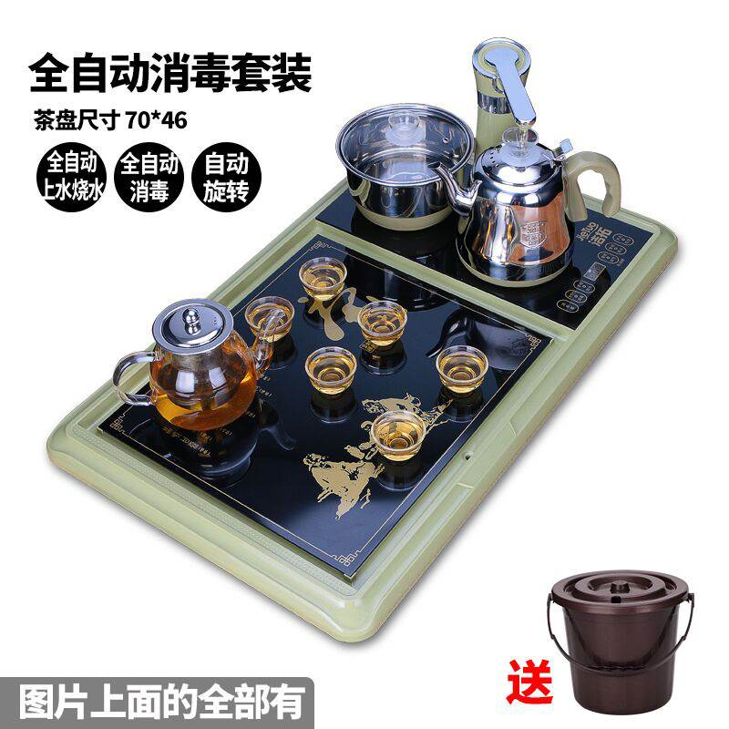 洁拓全自动茶具套装茶道办公室喝茶功夫茶具一体茶盘茶台家用玻璃在类目 餐饮具, 茶具, 整套茶具中 - 来自Buy2taobao.com提供专业的淘宝代购服务