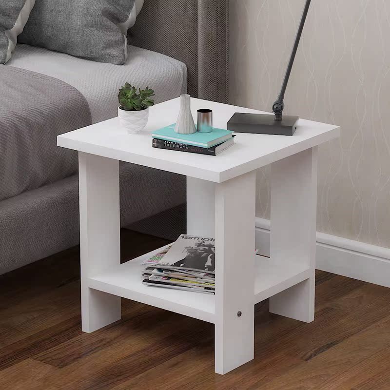 American style Side table move white Wooden sofa Mini Table bedside cupboard Shelf Countryside Square Square Small tablein the Residential furniture , Categories , Tea table category - from Buy2taobao.com to provide professional Taobao agent buy service