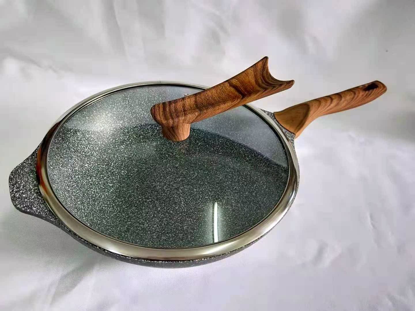 Exit Germany Maifanite Gas household apply Saucepan Electromagnetic furnace non-stick cookware Wok Lampblack 30cmin the Kitchen/Cooking utensils , Cooking utensils , Cookware/Pot/Kettle , Wok category - from Buy2taobao.com to provide professional Taobao agent buy service