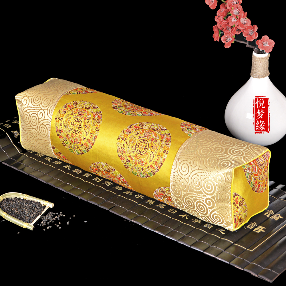 古代宫廷枕头丝绸颈椎枕荞麦护颈牵引枕老式方形长枕头中式硬枕头|msdalam kategori seperai dan bantal, bantal/bantal/bantal/bantal serviks - dari Buy2taobao.com untuk memberikan perkhidmatan ejen Taobao profesional membeli