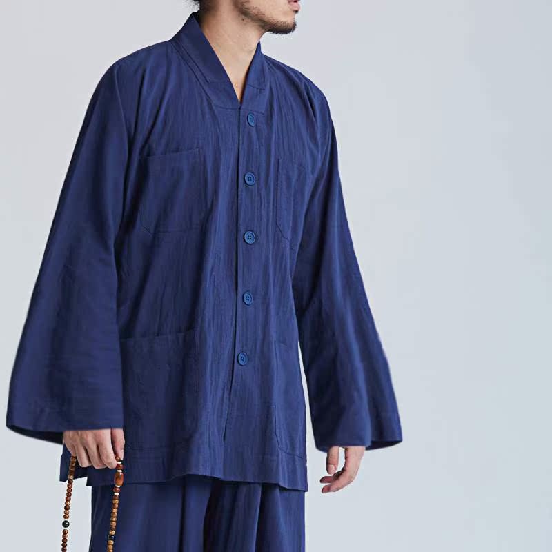 慈缘僧服四季款男女穿短褂套装长袖七分袖内外僧衣裤禅服和尚服|ruв категории Мужская одежда, национальная одежда - от Buy2taobao.com для оказания профессиональной услуги покупки агента Taobao