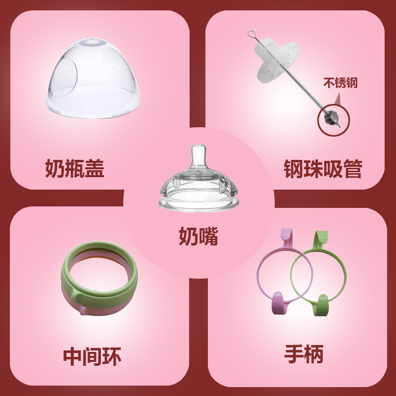 通用多么可么奶瓶配件comotomo手柄吸管杯可多奶瓶盖转换头中间环|ruв категории подгузник/шампунь/вскармливать/тележка кроватью, рожок/рожок, связанных, рожок, чтобы/ручка - от Buy2taobao.com для оказания профессиональной услуги покупки агента Taobao